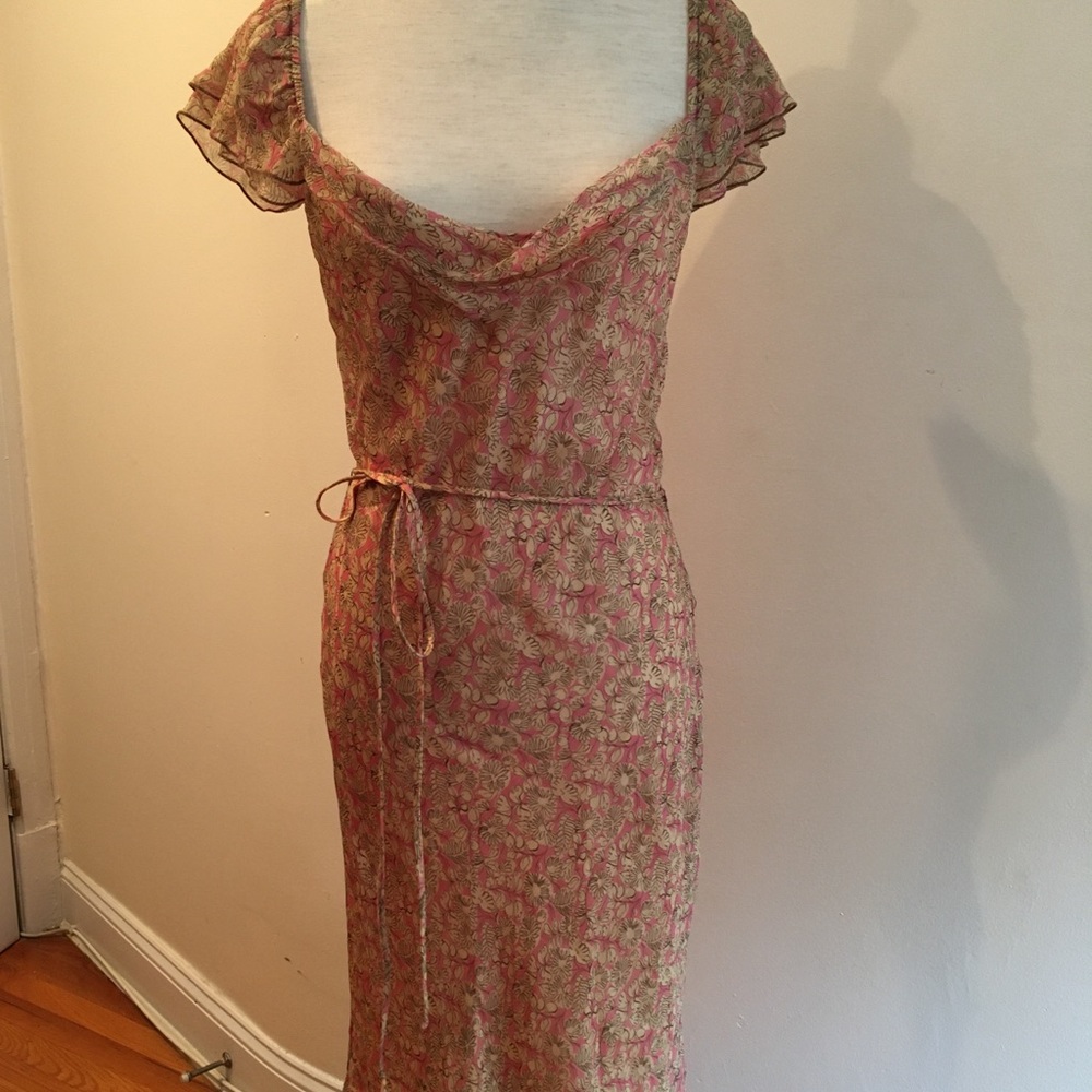 Laundry Shelli Segal Silk and Lined Dress